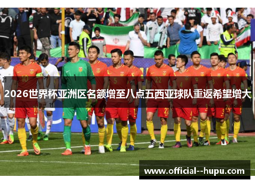 2026世界杯亚洲区名额增至八点五西亚球队重返希望增大